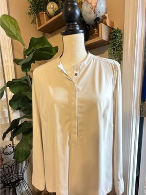 lululemon athletica Cream Lightweight Henley Top